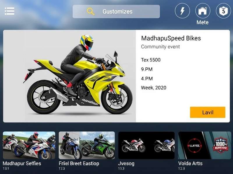 Madhapur Speed Bikes customization options